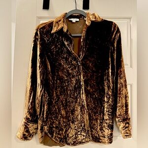 Vince Velvet button up